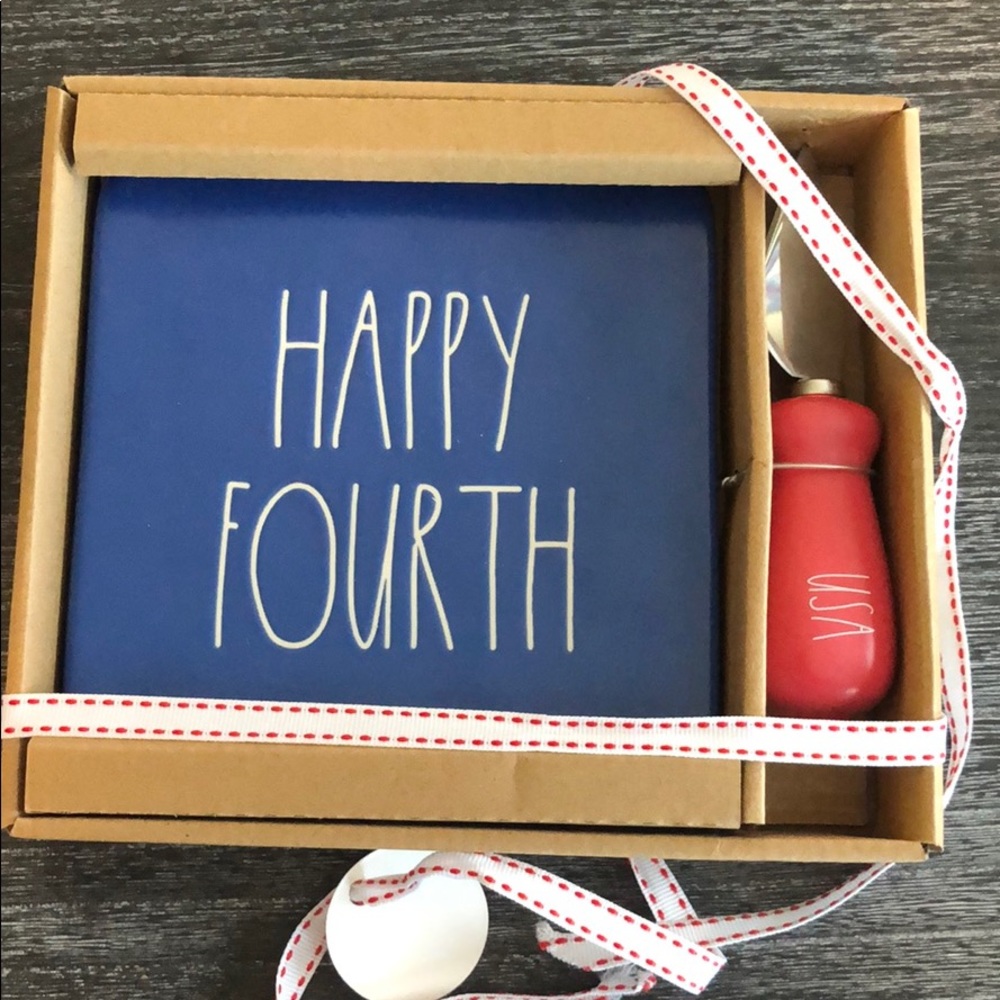 Happy Fourth cheese plate
